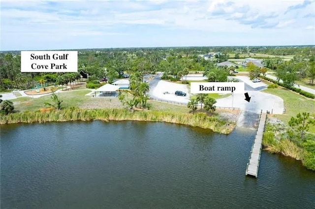 13416 Trascoro Ln, Port Charlotte, FL 33981 - aerial view of a large body of water