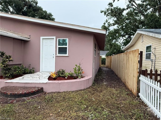 3902 Locust Ave, Sarasota, FL 34234 - view of home's exterior featuring stucco siding