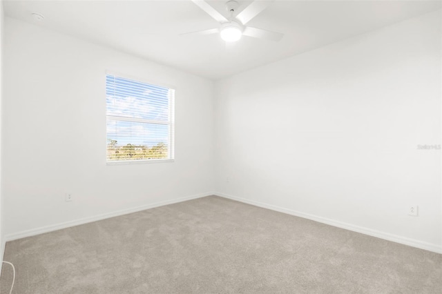 17565 Opal Sand Dr Unit 403, Venice, FL 34293 - unfurnished room with light carpet and a ceiling fan