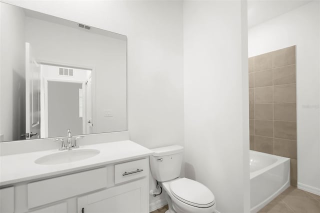 17565 Opal Sand Dr Unit 403, Venice, FL 34293 - full bathroom featuring vanity and tile patterned floors