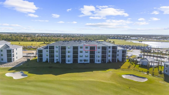 17565 Opal Sand Dr Unit 403, Venice, FL 34293 - bird's eye view of a nearby body of water and a local golf course