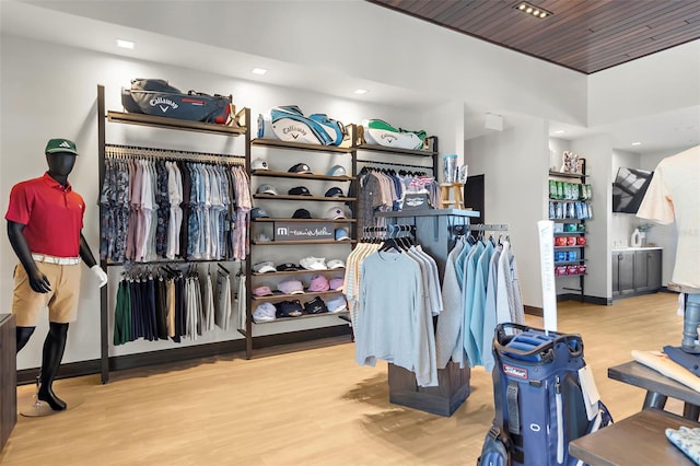 17565 Opal Sand Dr Unit 403, Venice, FL 34293 - spacious closet featuring wood finished floors