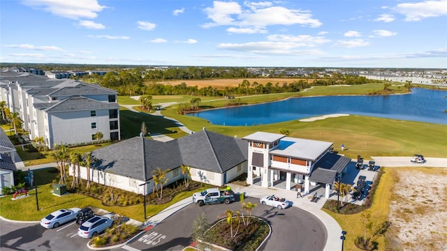 17565 Opal Sand Dr Unit 403, Venice, FL 34293 - aerial view of a nearby body of water and a golf club