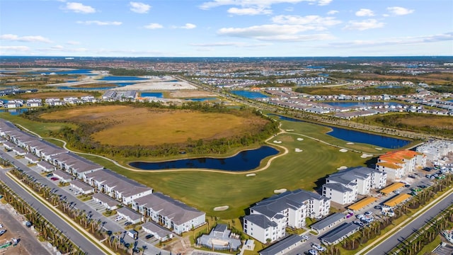 17565 Opal Sand Dr Unit 403, Venice, FL 34293 - aerial overview of property's location with a nearby body of water and a golf club