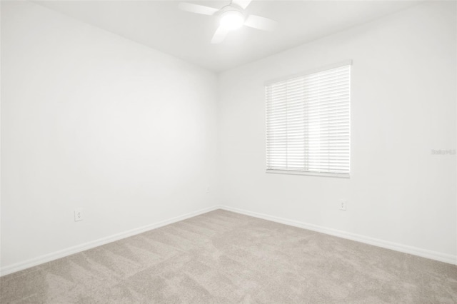 17565 Opal Sand Dr Unit 403, Venice, FL 34293 - carpeted empty room featuring a ceiling fan and baseboards