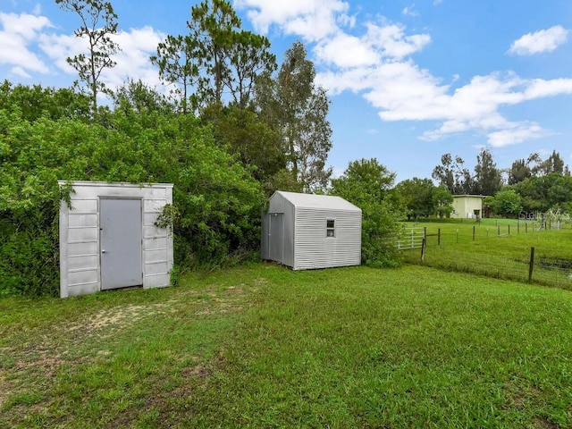 9761 Councilor Ln, North Fort Myers, FL 33917 - view of yard with a shed