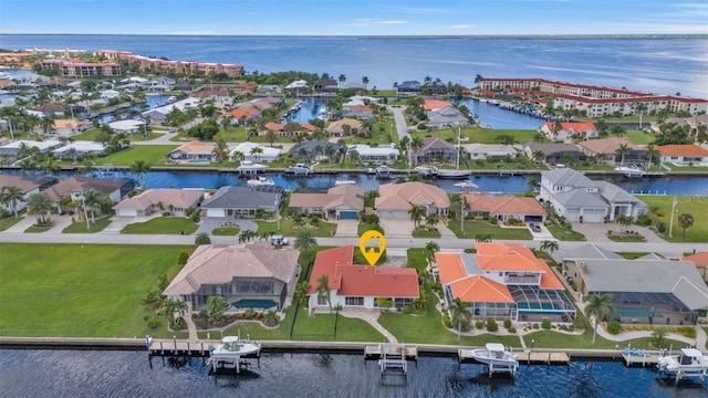 16 Tropicana Dr, Punta Gorda, FL 33950 - aerial perspective of suburban area featuring a nearby body of water