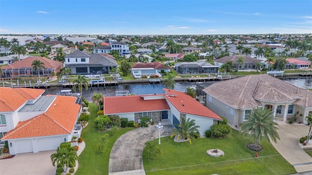 16 Tropicana Dr, Punta Gorda, FL 33950 - aerial perspective of suburban area with a large body of water