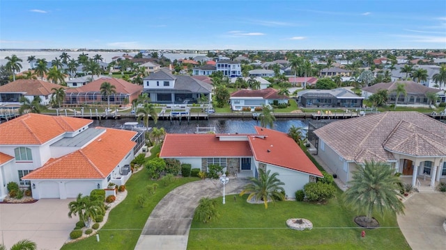 16 Tropicana Dr, Punta Gorda, FL 33950 - aerial perspective of suburban area with a nearby body of water