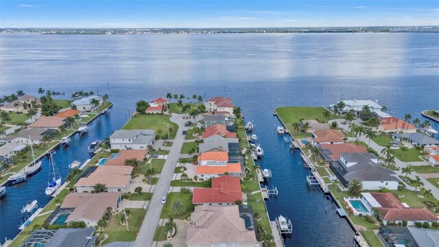 16 Tropicana Dr, Punta Gorda, FL 33950 - aerial view of residential area featuring a nearby body of water