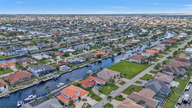 16 Tropicana Dr, Punta Gorda, FL 33950 - aerial perspective of suburban area with a nearby body of water