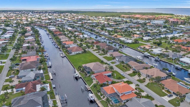 16 Tropicana Dr, Punta Gorda, FL 33950 - aerial view of property and surrounding area featuring a nearby body of water and nearby suburban area