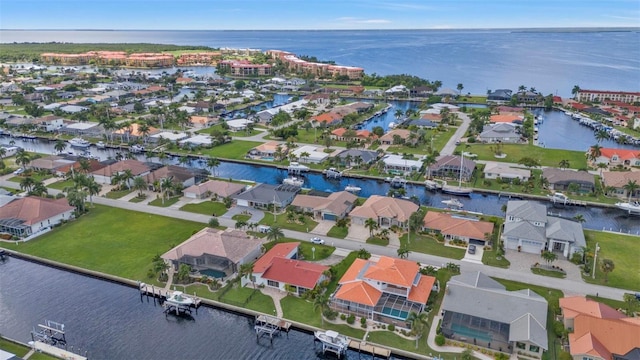 16 Tropicana Dr, Punta Gorda, FL 33950 - aerial perspective of suburban area featuring a nearby body of water
