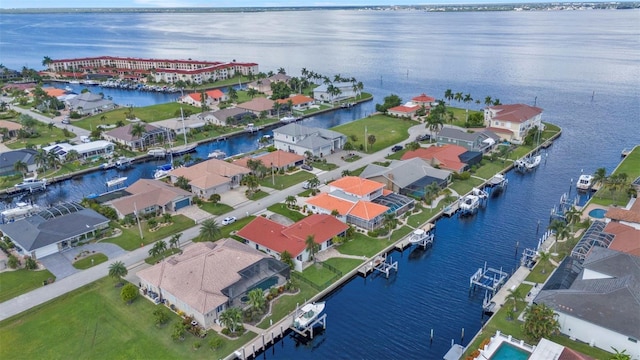16 Tropicana Dr, Punta Gorda, FL 33950 - aerial view of residential area with a large body of water