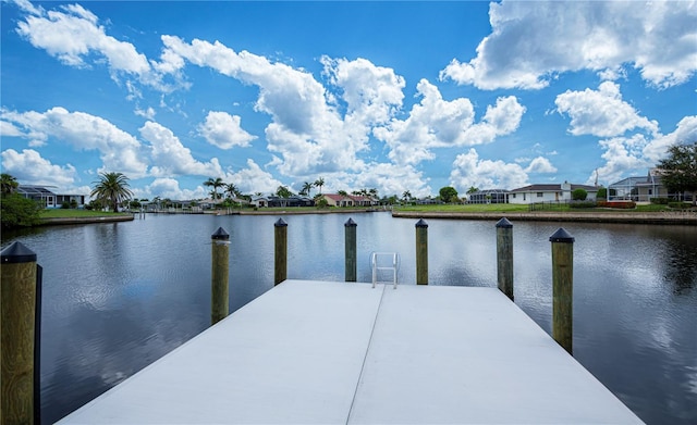 1080 Bal Harbor Blvd Unit 5B, Punta Gorda, FL 33950 - dock with a water view and a residential view