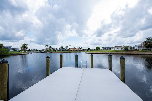 1080 Bal Harbor Blvd Unit 5B, Punta Gorda, FL 33950 - dock featuring a water view and a residential view