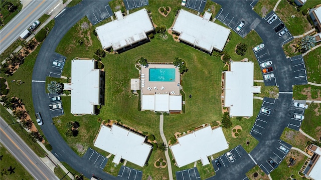 1080 Bal Harbor Blvd Unit 5B, Punta Gorda, FL 33950 - aerial overview of property's location with a pool area
