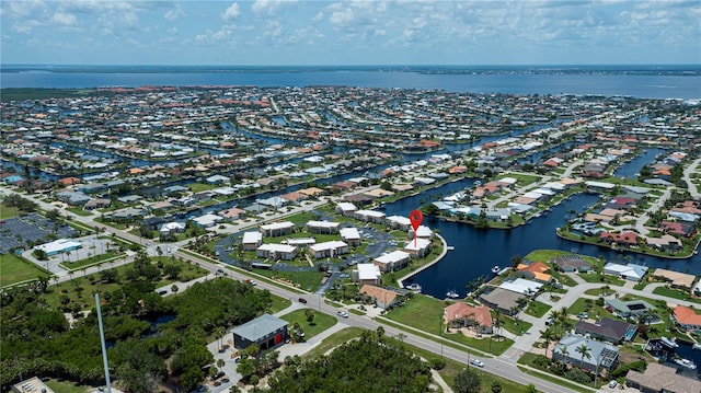 1080 Bal Harbor Blvd Unit 5B, Punta Gorda, FL 33950 - aerial view of property's location with nearby suburban area and a nearby body of water