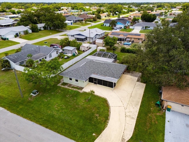 740 Dobell Ter NW, Port Charlotte, FL 33948 - aerial perspective of suburban area