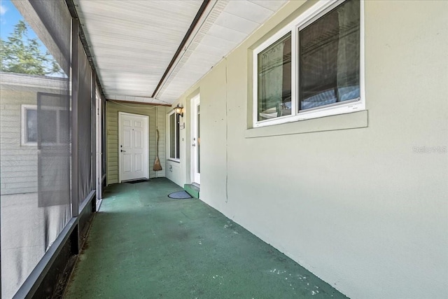 740 Dobell Ter NW, Port Charlotte, FL 33948 - view of unfurnished sunroom