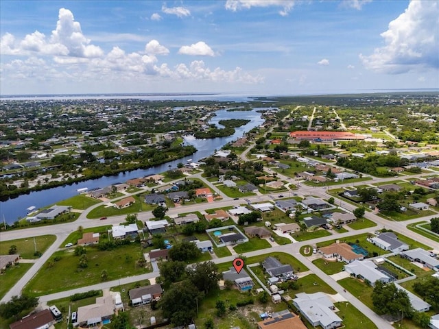 740 Dobell Ter NW, Port Charlotte, FL 33948 - aerial view of property and surrounding area featuring nearby suburban area