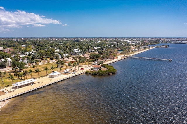 4222 Cockrell St, Port Charlotte, FL 33948 - drone / aerial view of a nearby body of water