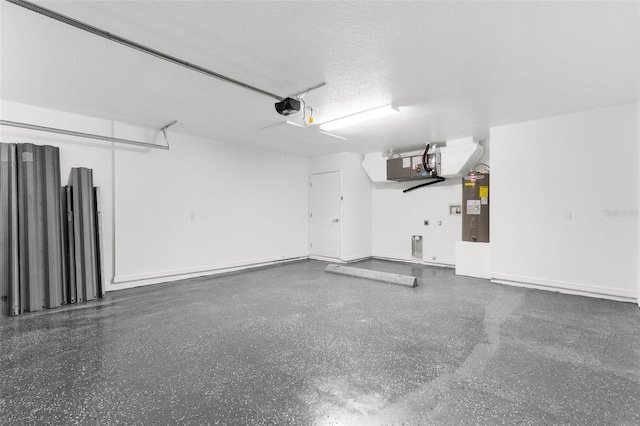 2399 Redstone Ave, North Port, FL 34288 - garage featuring a garage door opener and electric water heater