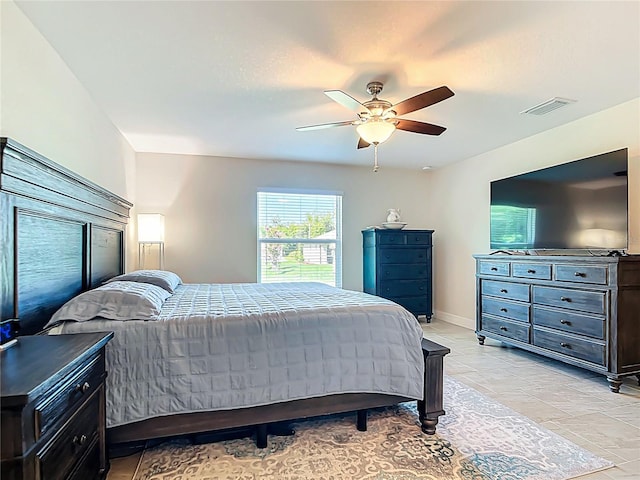 5493 Jody Ave, North Port, FL 34288 - bedroom with a ceiling fan and baseboards