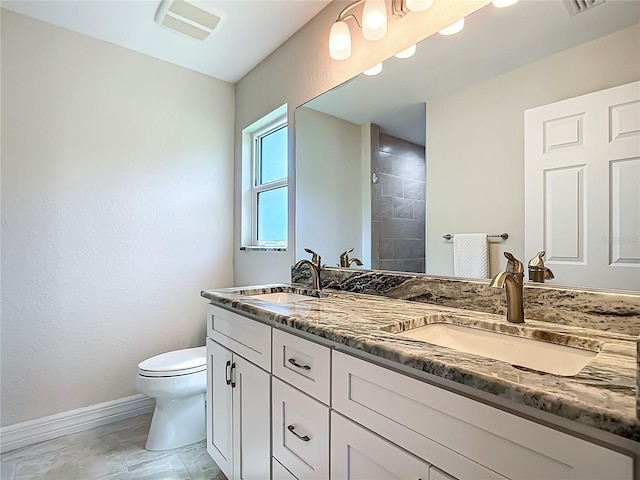 5493 Jody Ave, North Port, FL 34288 - full bath with double vanity and tiled shower
