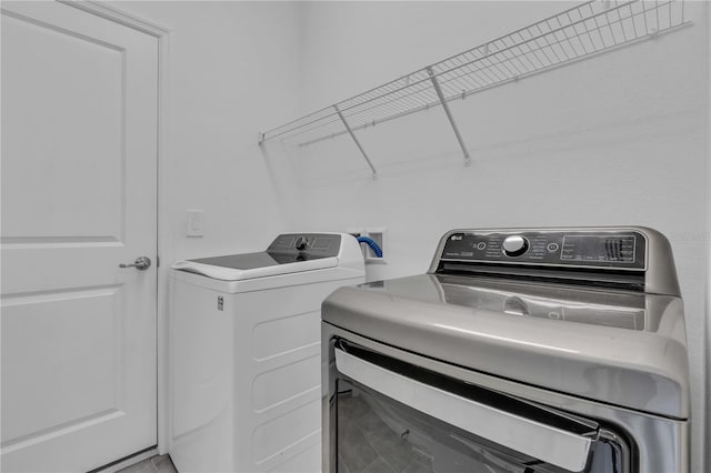 17395 Palmetto Pass Ln, Punta Gorda, FL 33982 - washroom with separate washer and dryer