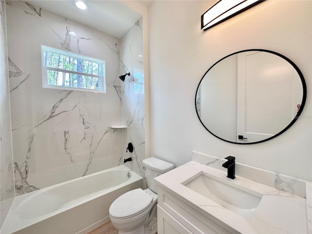 4748 Sylvania Ave, North Port, FL 34286 - full bath with vanity and bathtub / shower combination