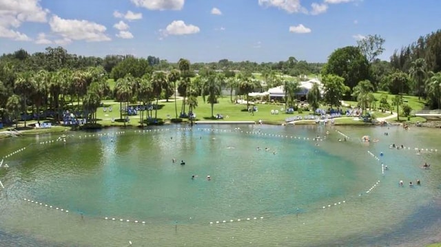 4748 Sylvania Ave, North Port, FL 34286 - water view featuring a tree filled landscape