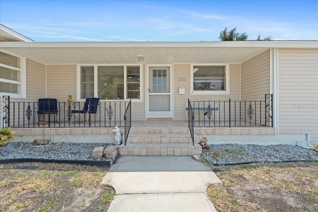 315 Durrance St, Punta Gorda, FL 33950 - property entrance with covered porch