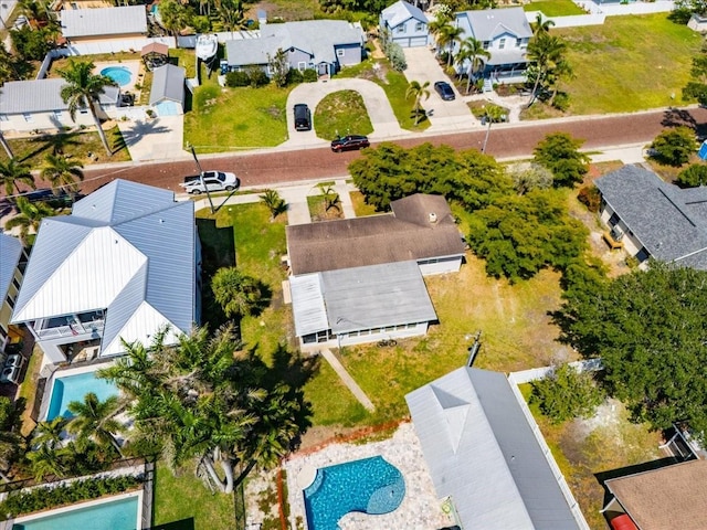 315 Durrance St, Punta Gorda, FL 33950 - aerial view of residential area featuring a pool