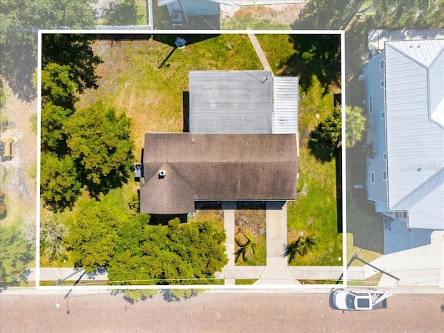 315 Durrance St, Punta Gorda, FL 33950 - aerial overview of property's location featuring property parcel outlined