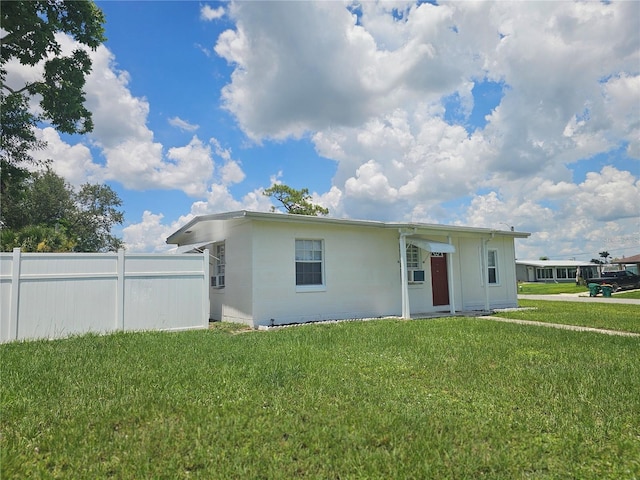 21552 Holdern Ave, Port Charlotte, FL 33952 - view of front of property with cooling unit