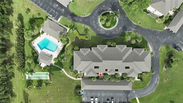 3 Pirates Ln Unit 32A, Punta Gorda, FL 33955 - bird's eye view of a pool