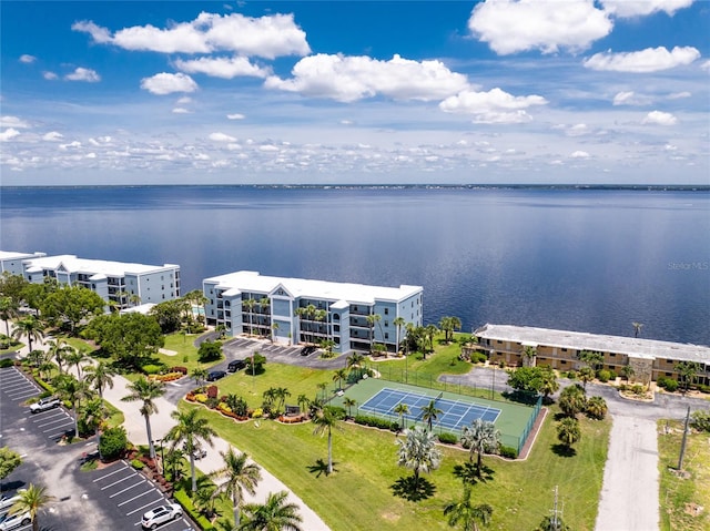 1750 Jamaica Way Unit 131, Punta Gorda, FL 33950 - drone / aerial view of apartment complex and a large body of water