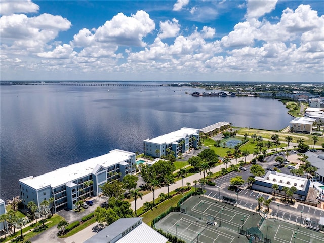 1750 Jamaica Way Unit 131, Punta Gorda, FL 33950 - bird's eye view of a nearby body of water and apartment complex