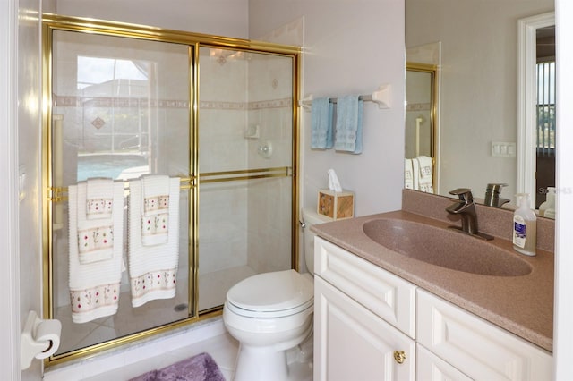 1855 Silver Palm Rd, North Port, FL 34288 - bathroom featuring vanity and a stall shower