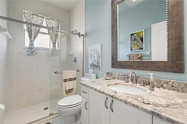 1422 Via Milanese, Punta Gorda, FL 33950 - bathroom featuring vanity and a stall shower