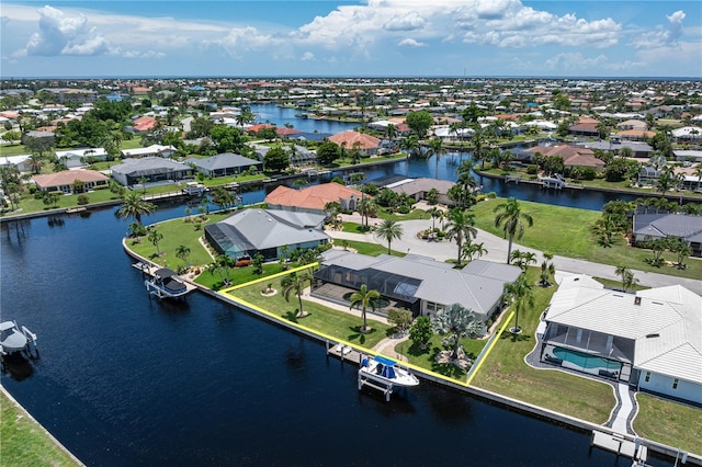 1422 Via Milanese, Punta Gorda, FL 33950 - aerial view of residential area with a nearby body of water