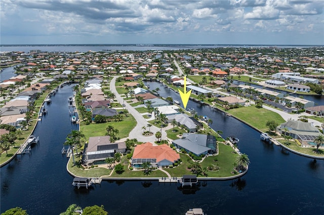 1422 Via Milanese, Punta Gorda, FL 33950 - aerial view of residential area featuring a nearby body of water