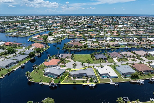 1422 Via Milanese, Punta Gorda, FL 33950 - aerial perspective of suburban area featuring a nearby body of water