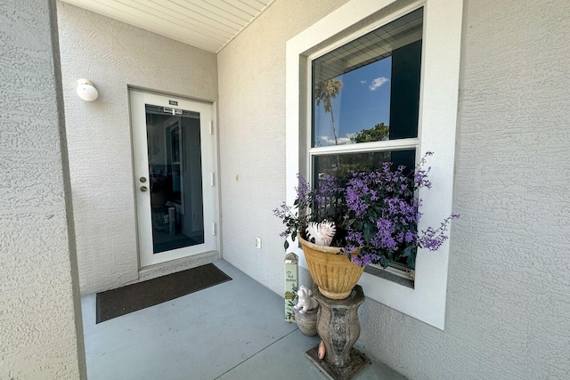 view of entrance to property