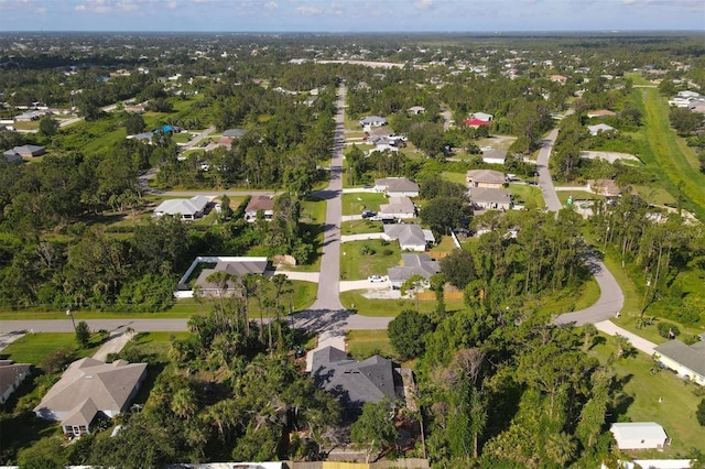 birds eye view of property featuring a residential view