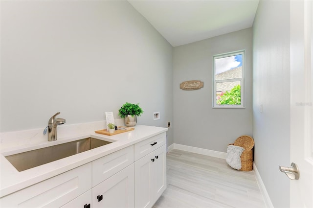 bathroom with sink