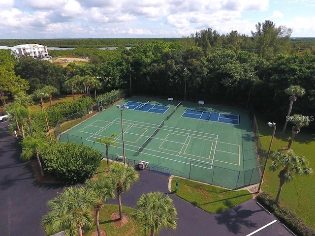 view of sport court