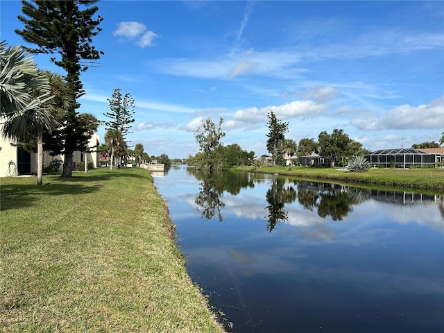 property view of water