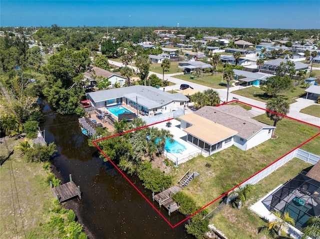 view of drone / aerial view